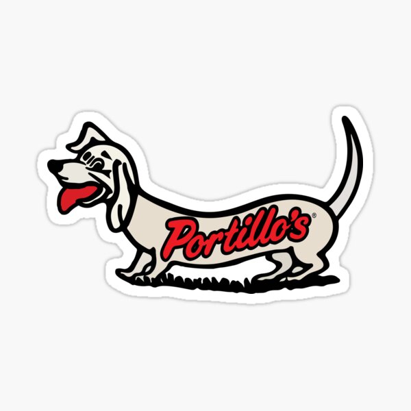 Portillo's Hot Dog Sticker