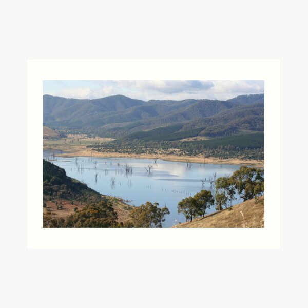 Water over the Bridge - Howes Creek Art Print