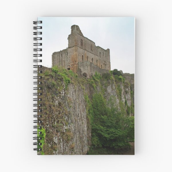 Item preview, Chepstow Castle, inner keep from the cliffs designed and sold by StitchingDreams.