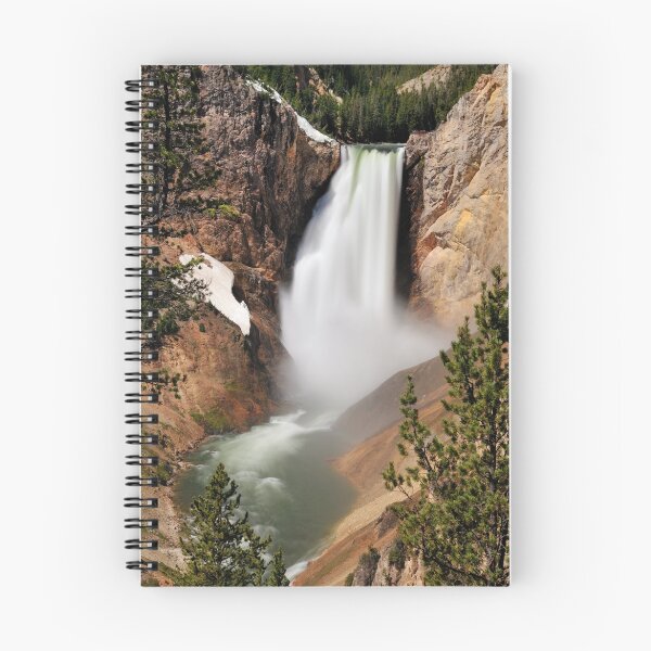 Aperçu de l'œuvre Lower Falls - Rivière Yellowstone créée et vendue par Mark Heller.