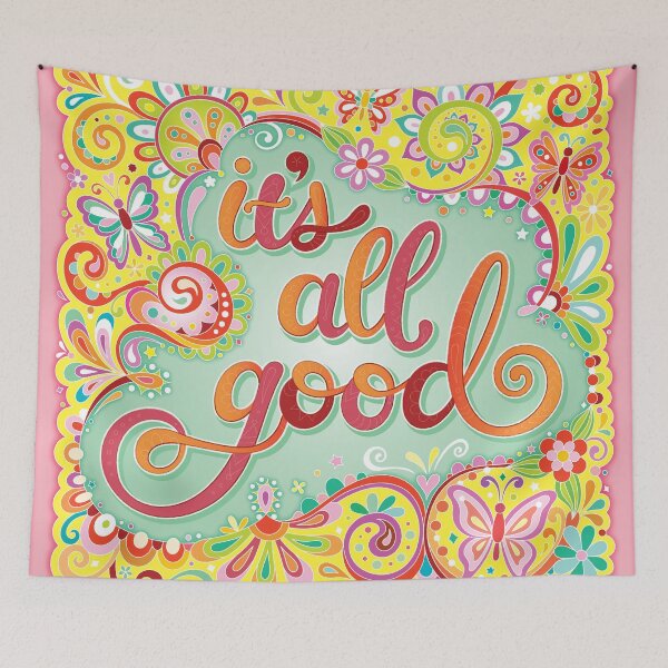 Item preview, It's All Good - Colorful Hand-Lettered Mantra by Thaneeya McArdle designed and sold by Thaneeya McArdle.