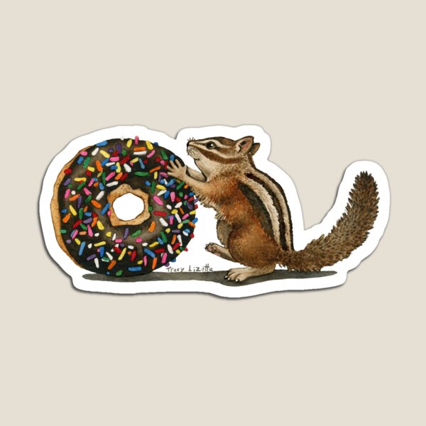 Item preview, The Donut Thief   designed and sold by Tracy Lizotte Studios.