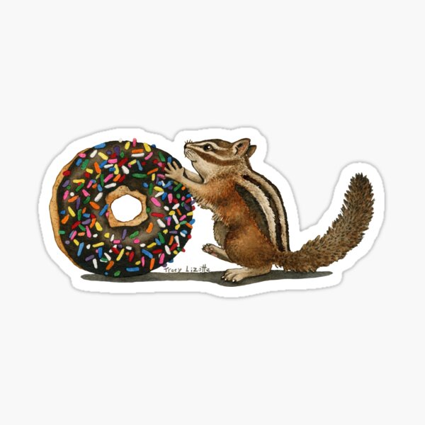The Donut Thief Sticker