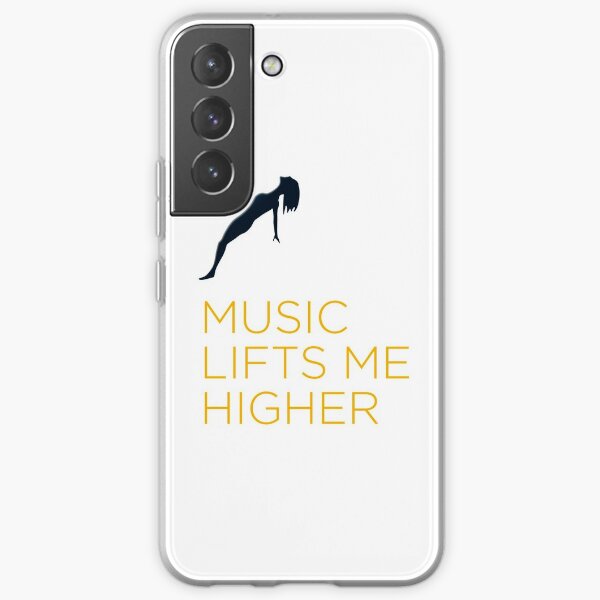 Music Lifts Me Higher Samsung Galaxy Soft Case