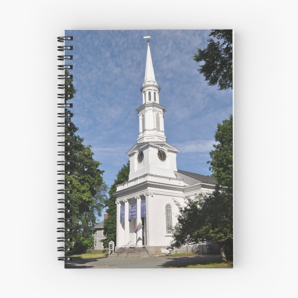 Item preview, White Church in Lexington MA  designed and sold by Shelby  Stalnaker Bortone.