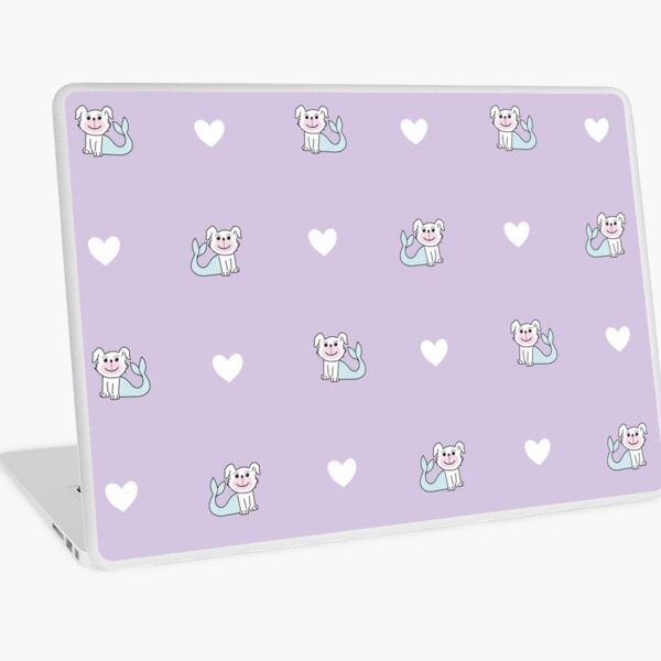 Sweet, Sweet Merdoggo Purple Love Laptop Skin
