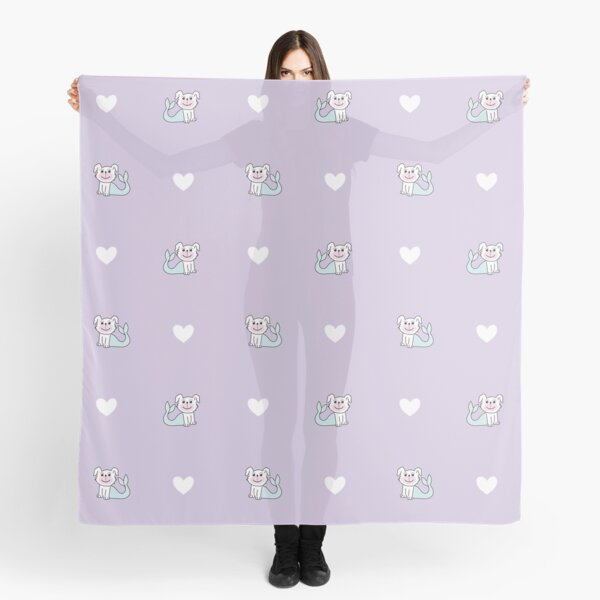 Sweet, Sweet Merdoggo Purple Love Scarf