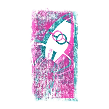 Artwork thumbnail, Flying Model Rockets by Gillian Maloy