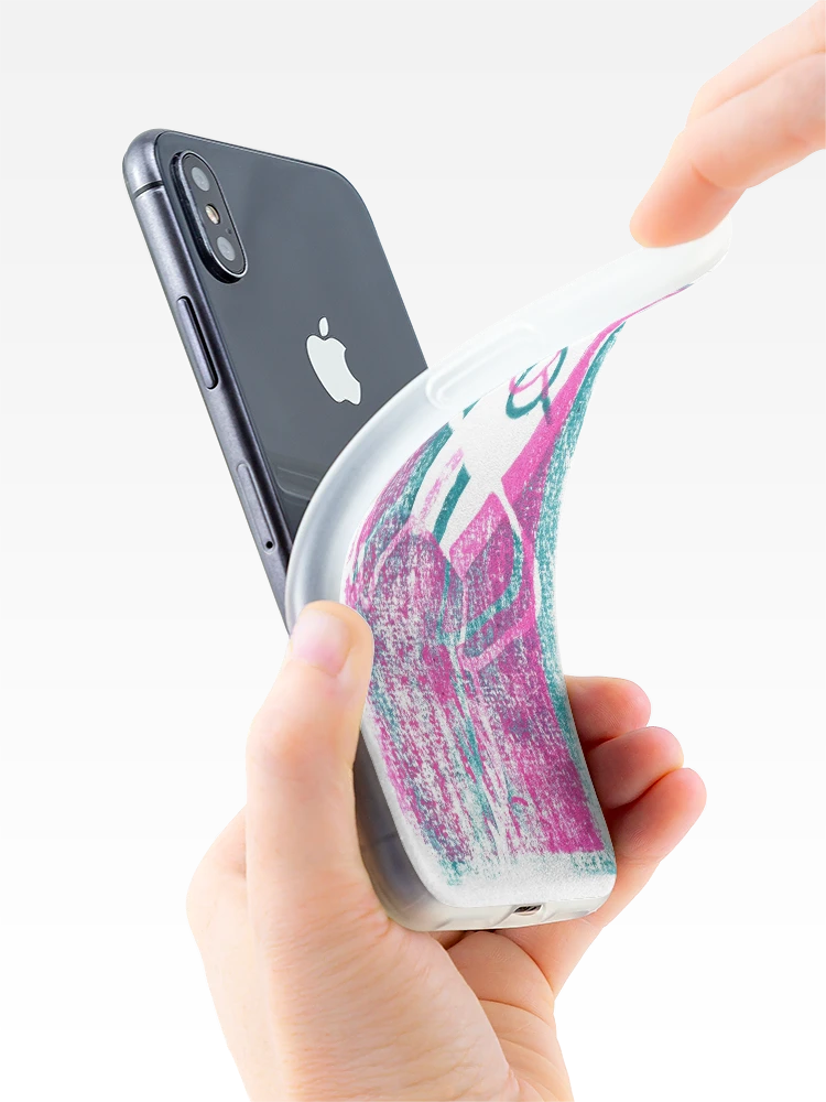 Thumbnail 4 of 5, iPhone Case, Flying Model Rockets designed and sold by Gillian Maloy.