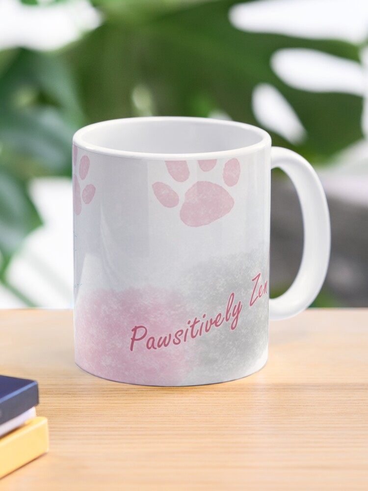 Thumbnail 1 of 6, Coffee Mug, Tao of Dolly - Pawsitively Zen  designed and sold by TaoOfDolly.