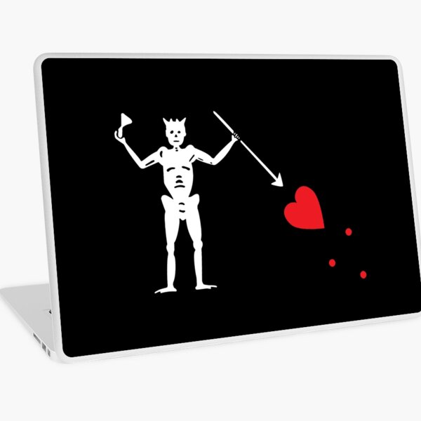 Blackbeard Flag 1 Laptop Skin