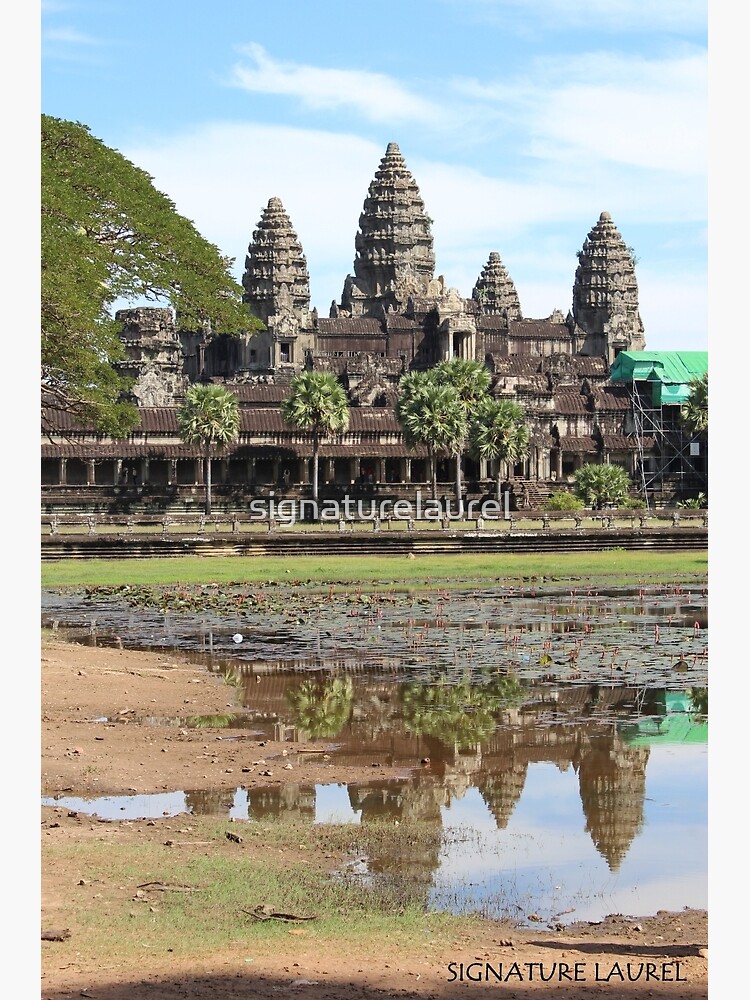 Thumbnail 3 of 3, Photographic Print, Reflections of Angkor designed and sold by signaturelaurel.