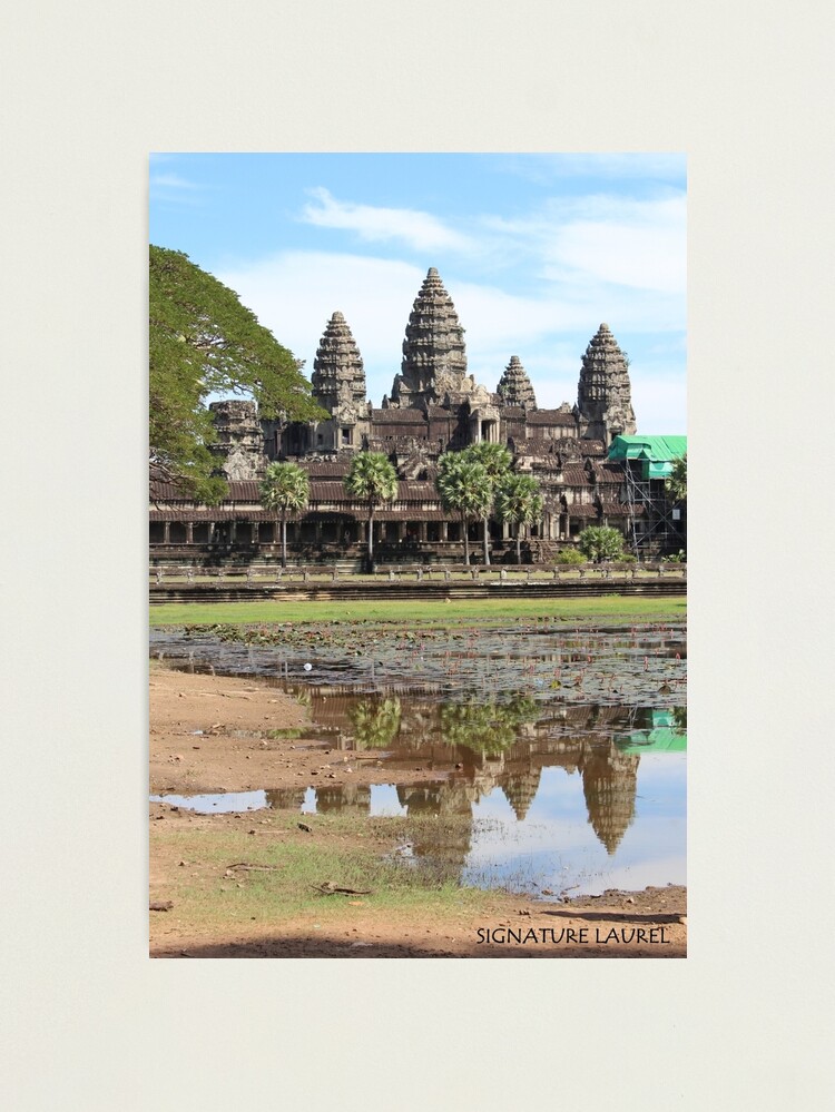 Thumbnail 1 of 3, Photographic Print, Reflections of Angkor designed and sold by signaturelaurel.