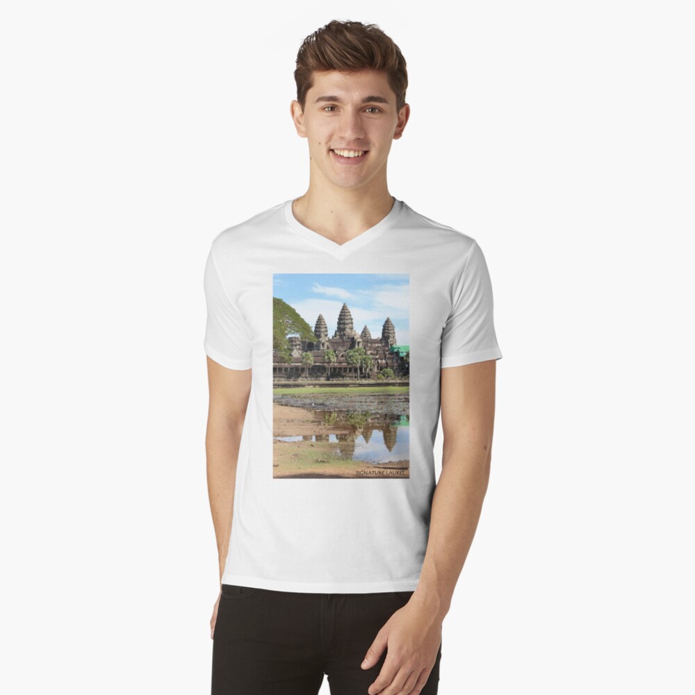 Item preview, V-Neck T-Shirt designed and sold by signaturelaurel.