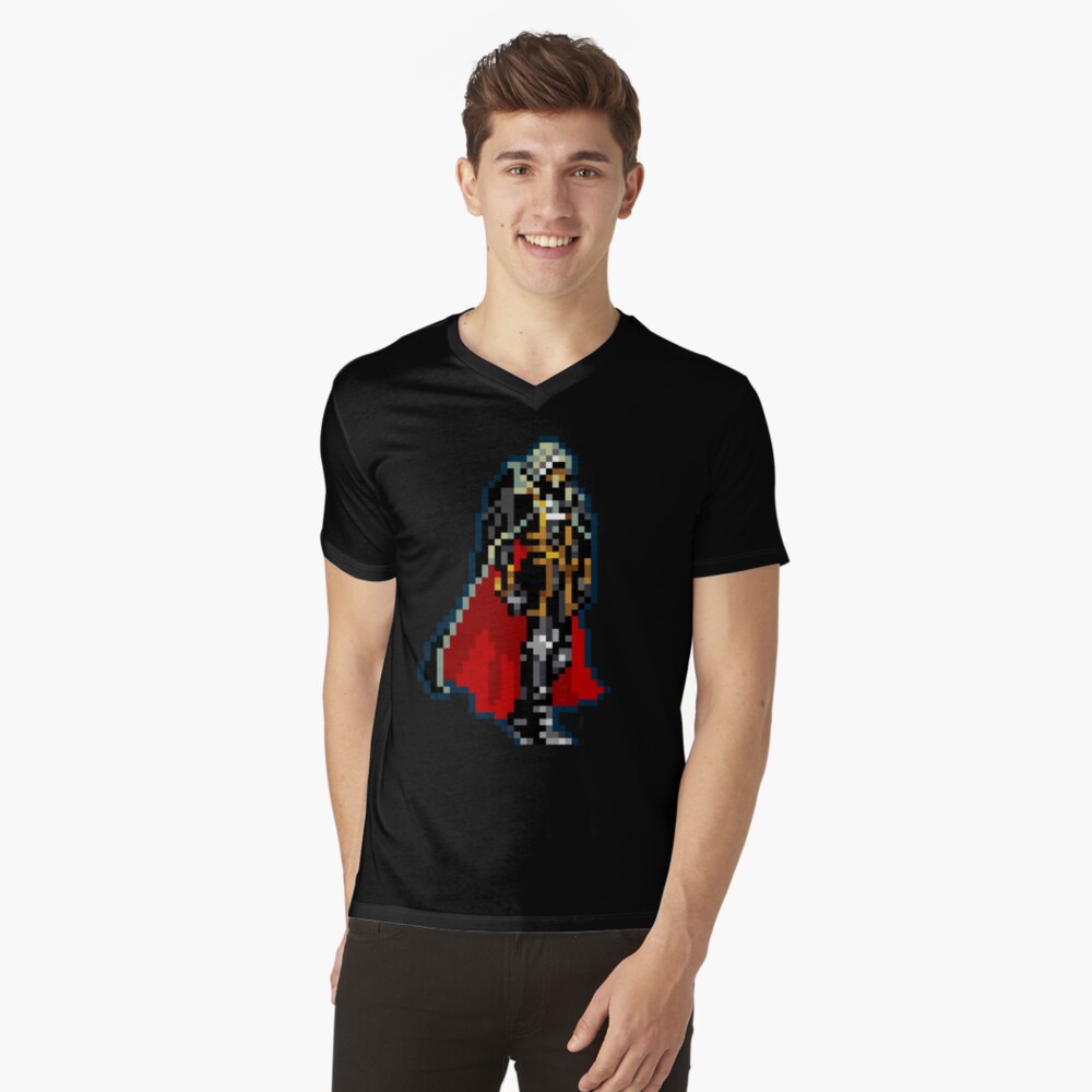 Vista previa del artículo con la obra «Camiseta de cuello en V», diseñado y vendido por mistawizud.
