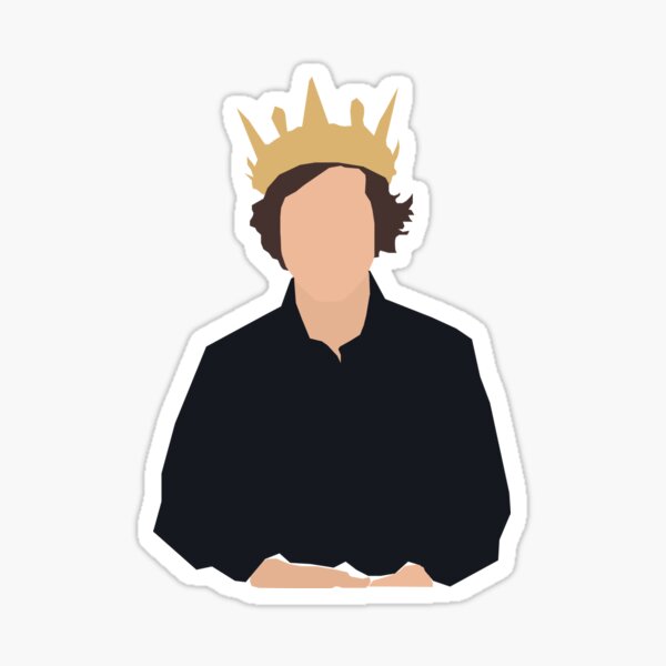 King David Dobrik Sticker