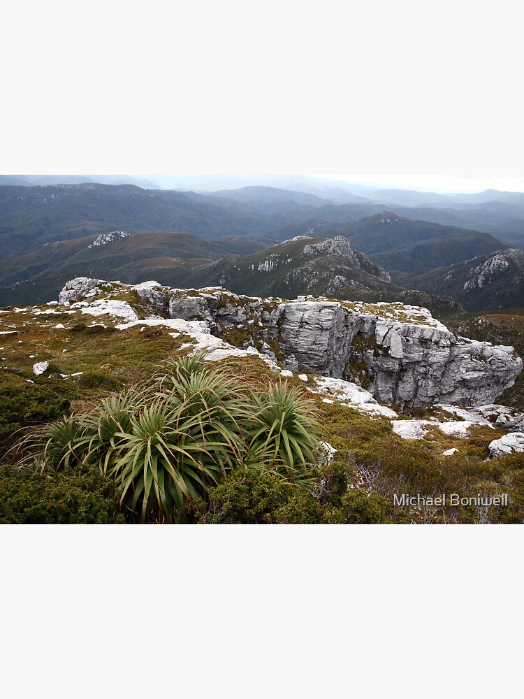 View from Frenchmans Cap, Franklin-Gordon Wild Rivers National Park, Tasmania by Chockstone