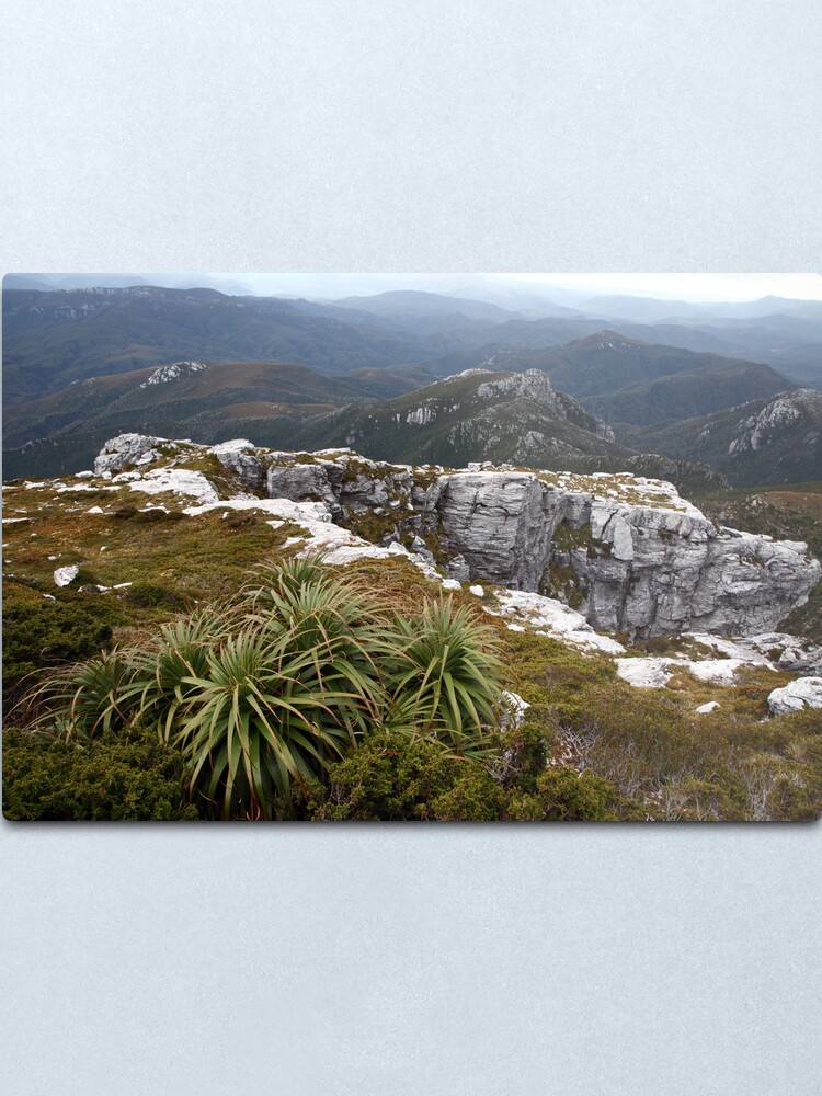 Alternate view of View from Frenchmans Cap, Franklin-Gordon Wild Rivers National Park, Tasmania Metal Print
