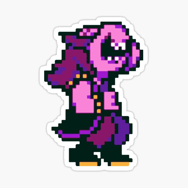 Artikel-Vorschau von Deltarune Susie Lachen, designt und verkauft von Spookyzenn.