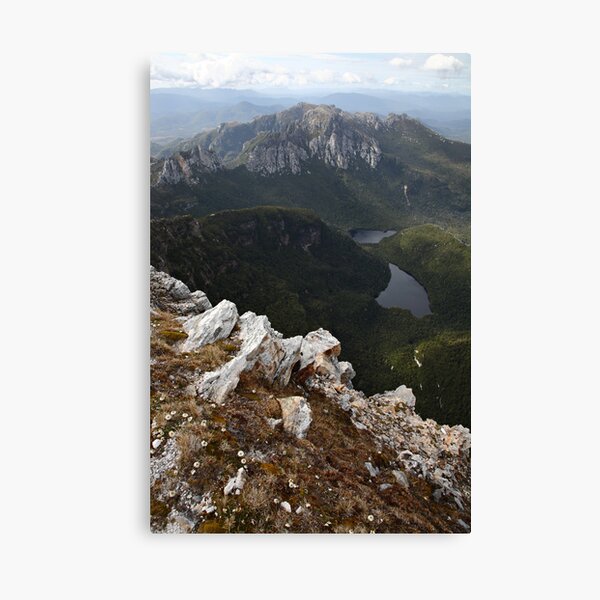 Frenchmans Cap Summit View, Franklin-Gordon Wild Rivers National Park, Tasmania, Australia Canvas Print