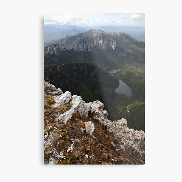 Frenchmans Cap Summit View, Franklin-Gordon Wild Rivers National Park, Tasmania, Australia Metal Print