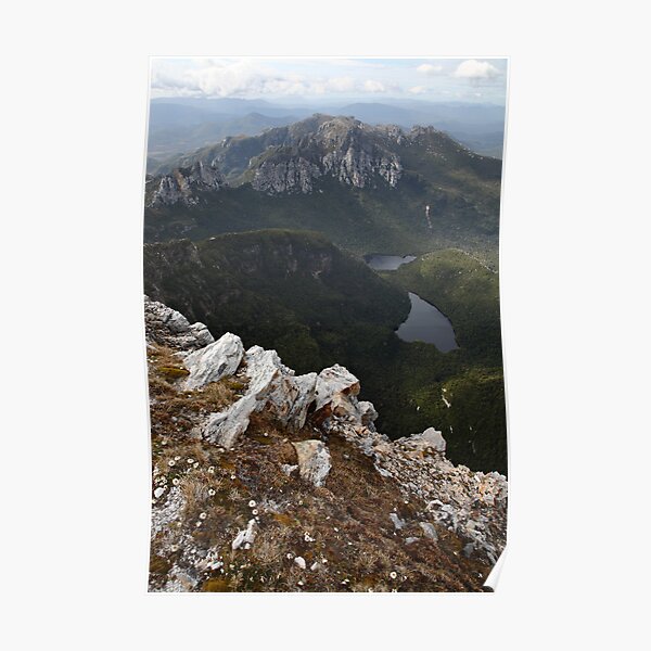 Frenchmans Cap Summit View, Franklin-Gordon Wild Rivers National Park, Tasmania, Australia Poster