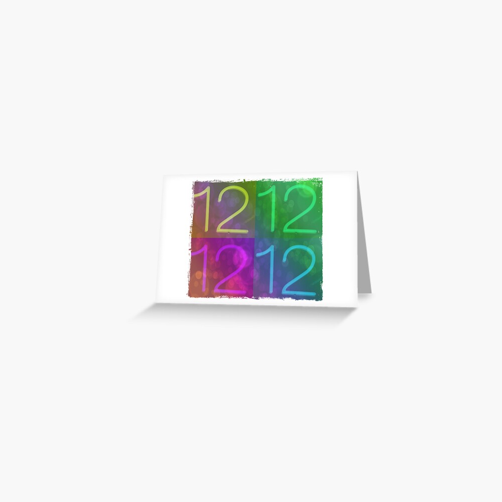 12 Greeting Card