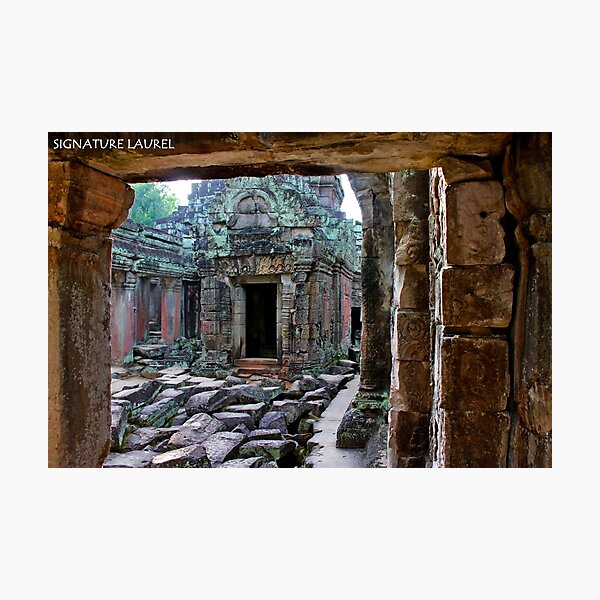 Inside the Temple Photographic Print