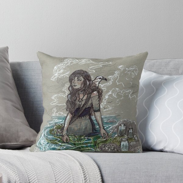 Item preview, The Sea Witch and Her Sea Gull designed and sold by CyanOwl.