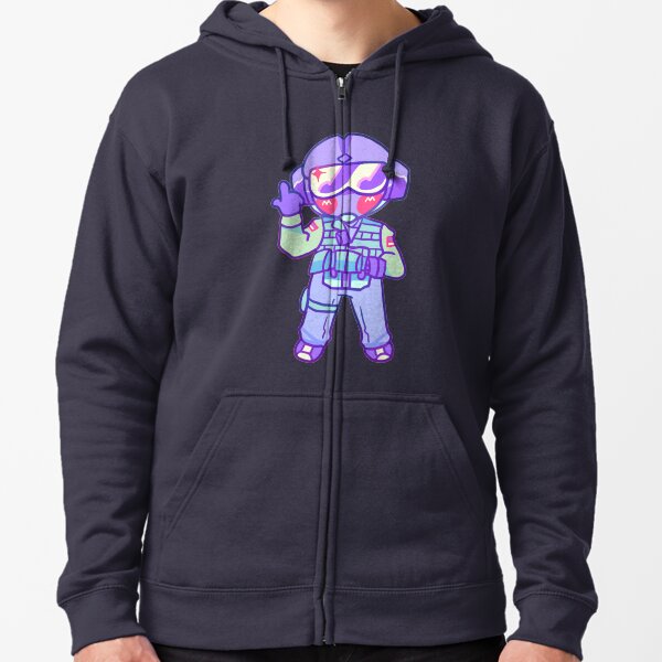 Pastel Jäger (kein Boom-Hintergrund) Kapuzenjacke