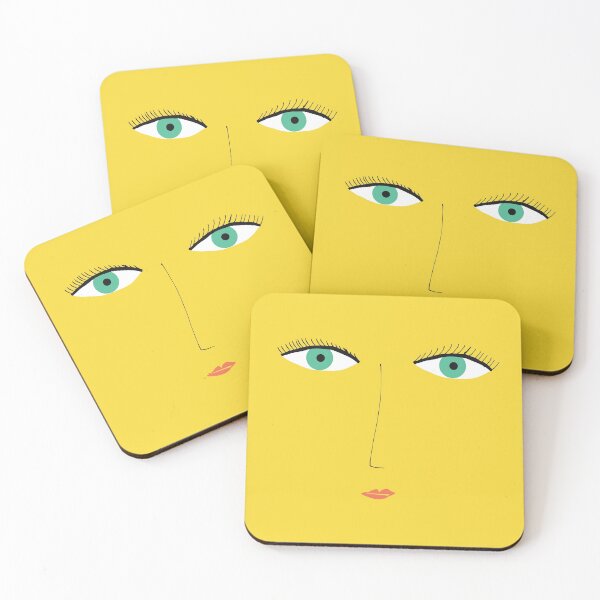 Item preview, Yellow Lady designed and sold by sisselonpaper.