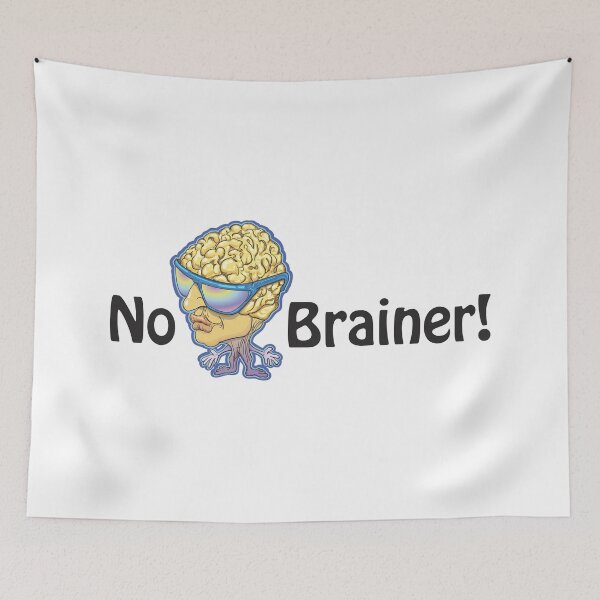 Item preview, Brainless Cool Cartoon Guy with Sunglasses designed and sold by SunNoonPark.