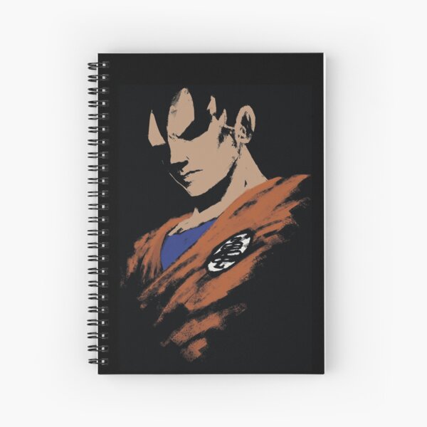 Goku artwork! Spiral Notebook for Sale by requiem147978