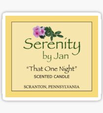 Serenity By Jan - 'That One Night' Sticker
