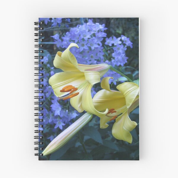 Item preview, Lilies and Campanula designed and sold by Pat Yager.