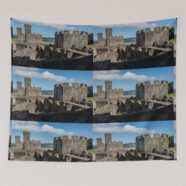 Item preview, Castle Top View at Conwy Castle designed and sold by PsychoAlien.com.