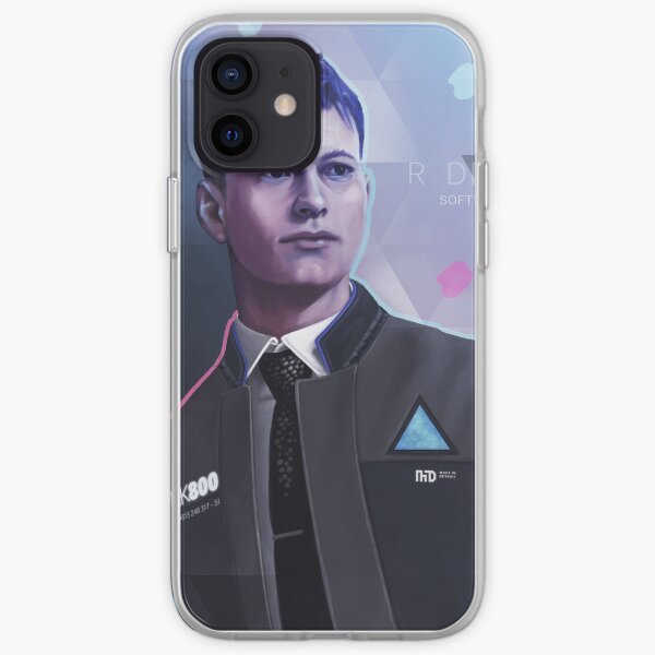 Connor- Detroit: Become Human iPhone Soft Case