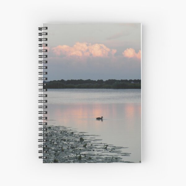 Sunset in Nes aan de amstel Spiral Notebook