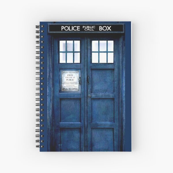 Doctor Who Spiral Notebook