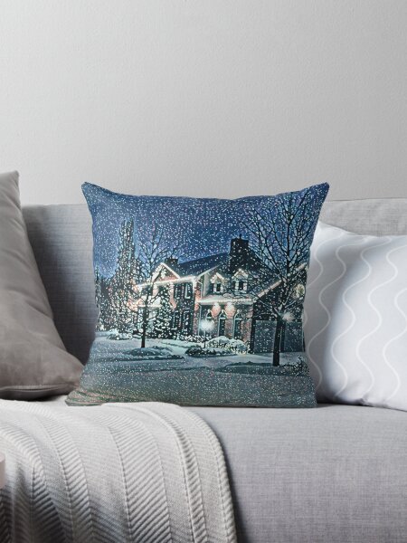 Item preview, Illuminated home on Christmas Eve designed and sold by NearScapes.