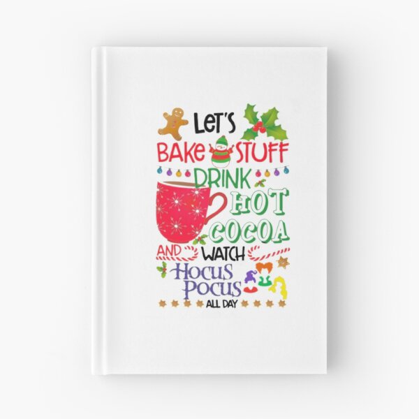 Item preview, Let's Bake Stuff Drink Hot Cocoa Watch Hocus Pocus | Christmas Gift designed and sold by PureCreations.