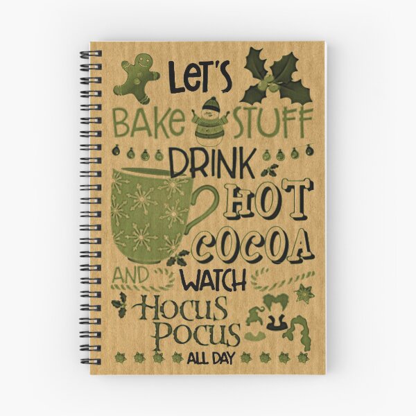 Item preview, Let's Bake Stuff Drink Hot Cocoa Watch Hocus Pocus | Christmas Gift designed and sold by PureCreations.