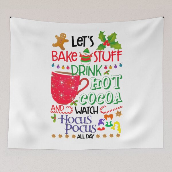 Item preview, Let's Bake Stuff Drink Hot Cocoa Watch Hocus Pocus | Christmas Gift designed and sold by PureCreations.