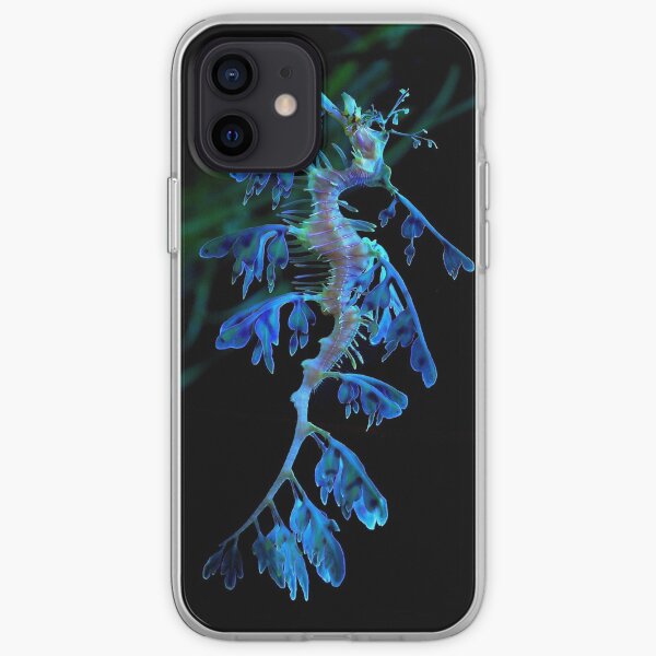 Blue leafy sea dragon two iPhone Soft Case