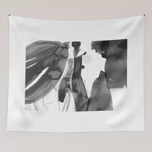 Item preview, black and white bella designed and sold by mekel.