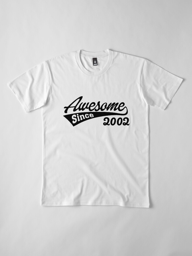 awesome since t shirt