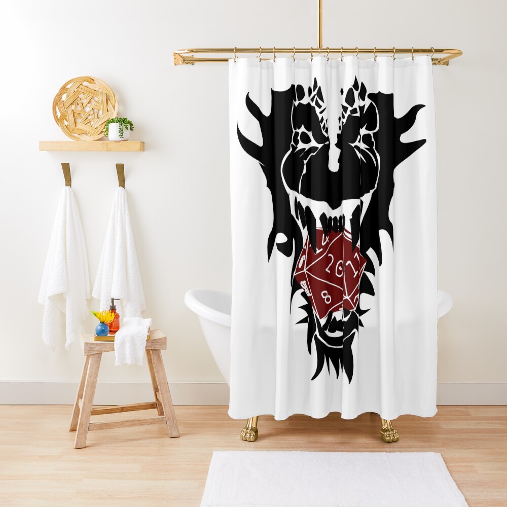 "Dungeons and Dragons" Shower Curtain for Sale by DisturbedXui Redbubble