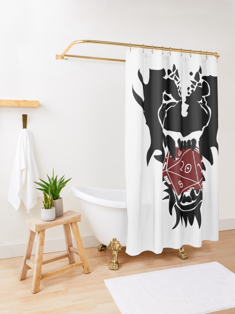 "Dungeons and Dragons" Shower Curtain for Sale by DisturbedXui Redbubble