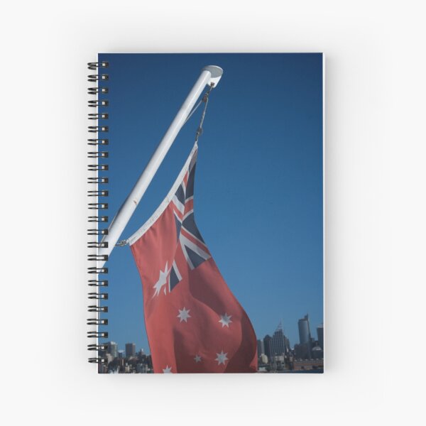 Flying flag Spiral Notebook