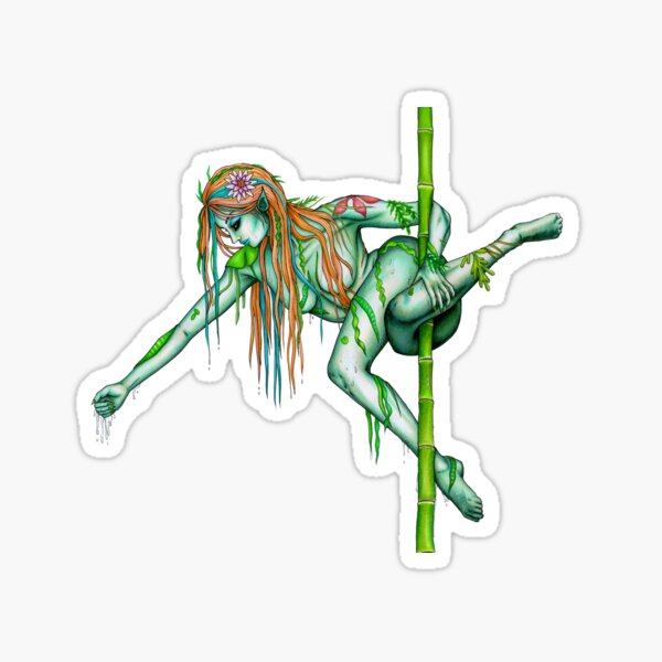 Pole Creatures - Water Nymph Sticker